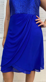 Abito Curvy con Paillettes e Giacchina by Solo Gioie