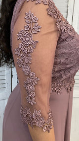 Abito Curvy con Corpetto in Pizzo by Stravaganze