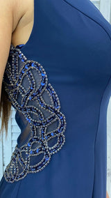 ABITO CON RICAMO SUI LATI BY SOLO GIOIE