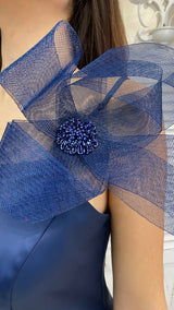 ABITO LUNGO IN RASO BY SOLO GIOIE