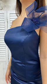 ABITO LUNGO IN RASO BY SOLO GIOIE