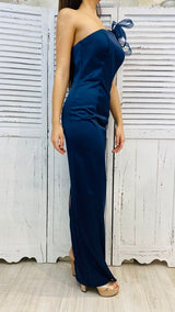 ABITO LUNGO IN RASO BY SOLO GIOIE