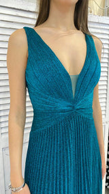 Abito in Lurex by Via Montenapoleone