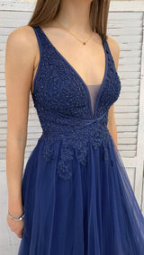 Abito in Tulle Corpetto Ricamato by Via Montenapoleone