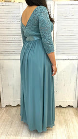 Abito Pizzo e Voile
