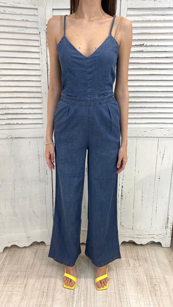 Jumpsuit Effetto Jeans by Fracomina