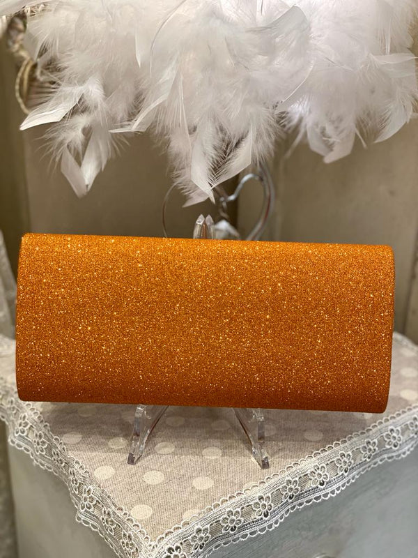 Pochette Glitter Orange