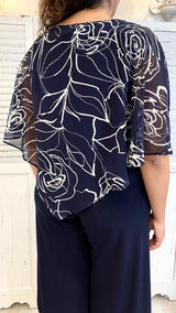 Casacchina Poncho in Voile