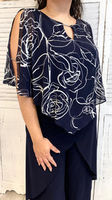 Casacchina Poncho in Voile