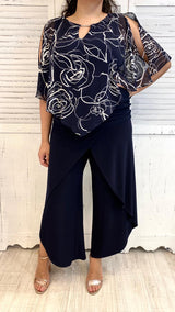 Casacchina Poncho in Voile