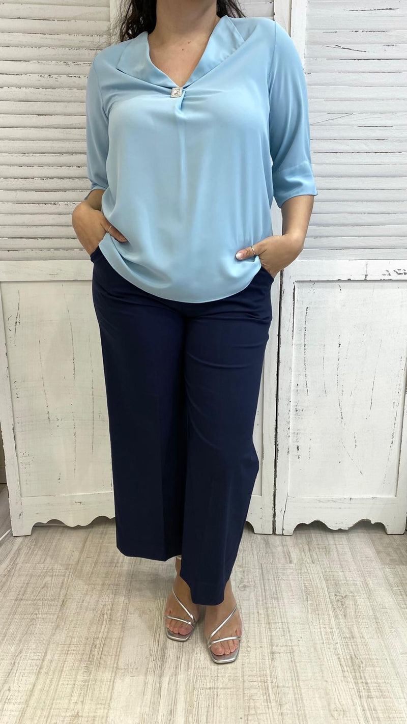 Blusa Bottone Gioiello by More