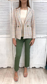 Giacca in Tweed Multicolor by Diana Gallesi