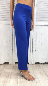Pantalone Blu Royal Elasticizzato by Diana Gallesi