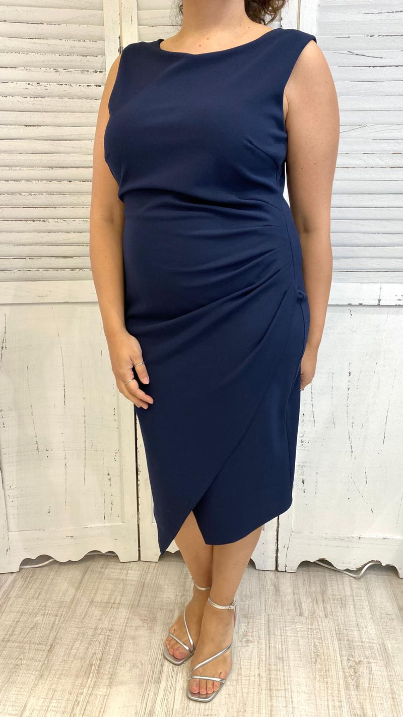 Tubino Curvy con Drappeggio