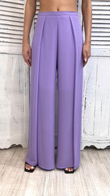 Pantalone in Voile con Piega by Diana Gallesi