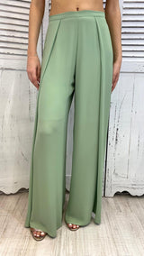 Pantalone in Voile con Piega by Diana Gallesi