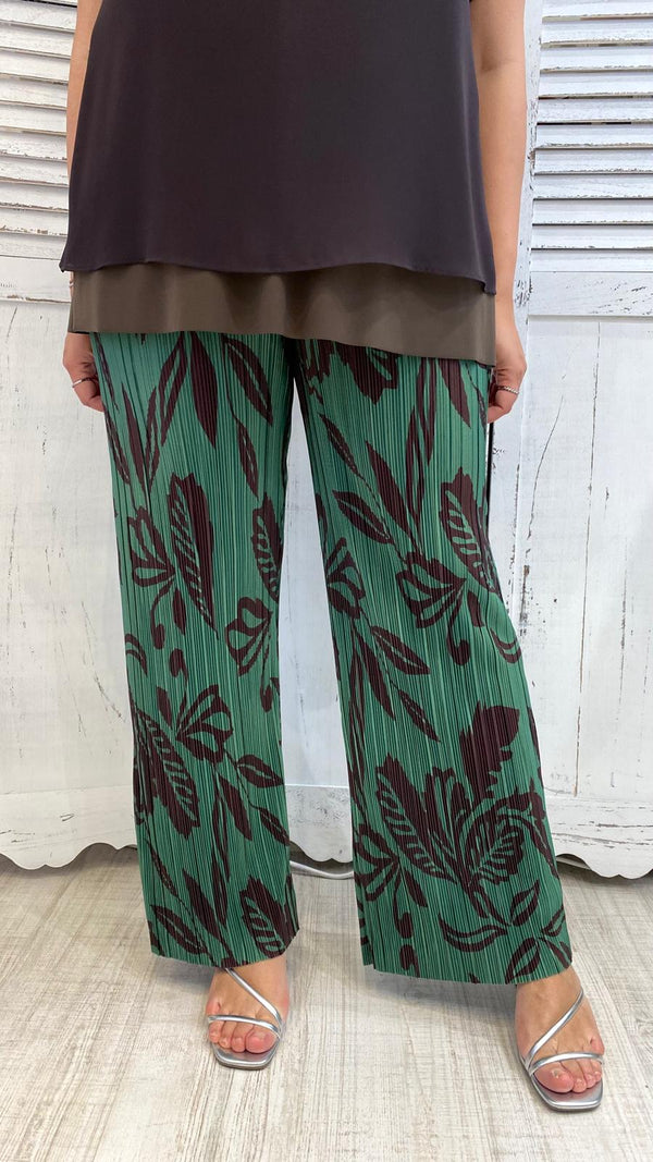 Pantalone Verde e Cioccolato by Luisa Viola
