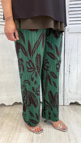Pantalone Verde e Cioccolato by Luisa Viola