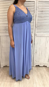 Abito Curvy Con Corpetto in Pizzo by Rinascimento