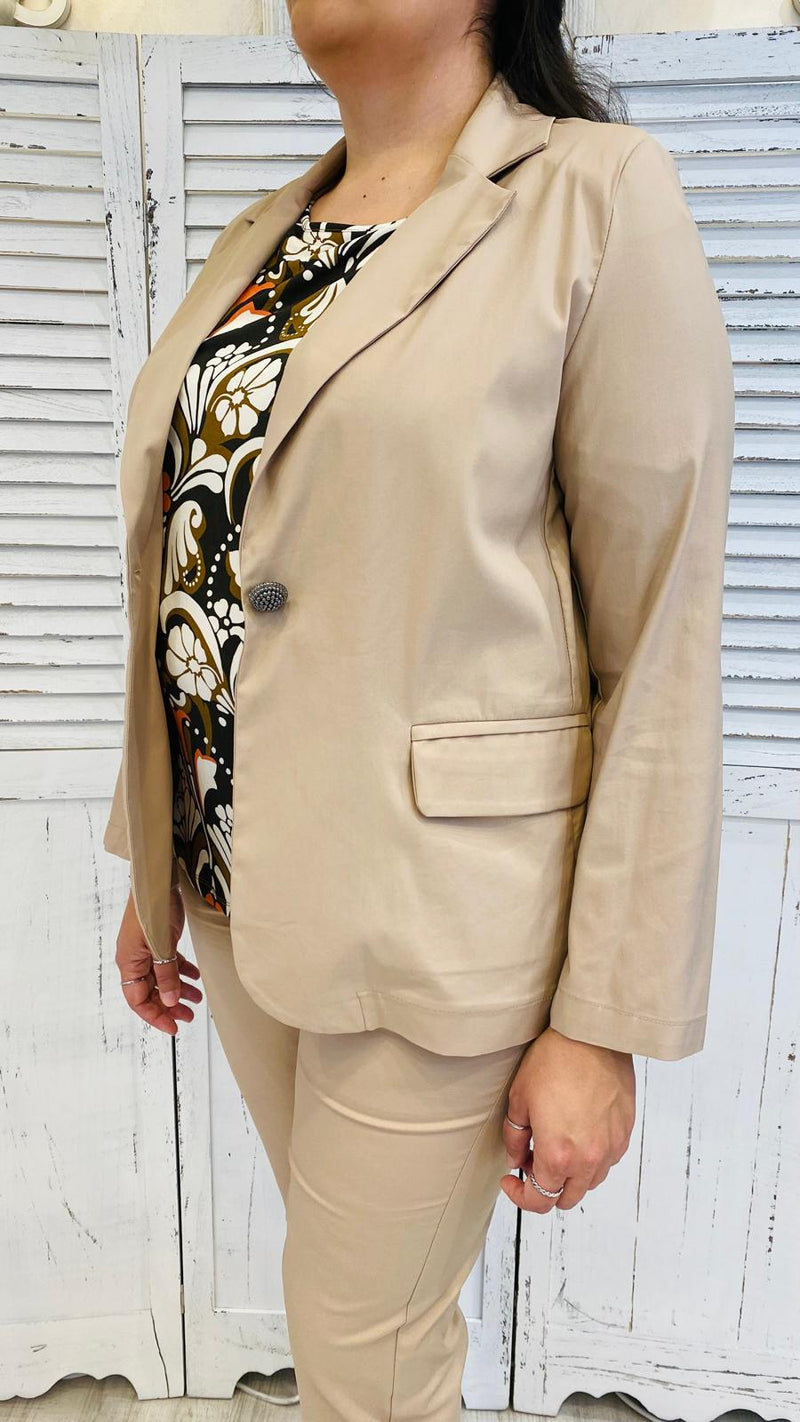 Giacca Leggera con Rever by More