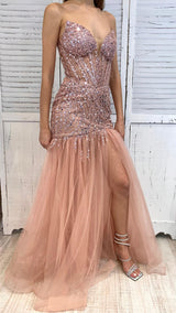 Abito Paillettes Tulle