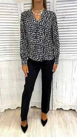 Blusa B&W