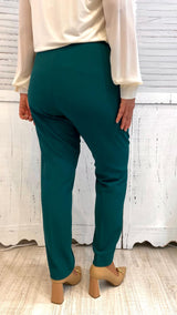 Pantalone Curvy Sigaretta Smeraldo
