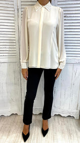 Camicia Voile e Strass