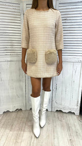 Abito Bouclette con Tasche by NOsecrets