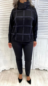 Maglia con Scaldacollo Lurex by Corte Dei Gonzaga