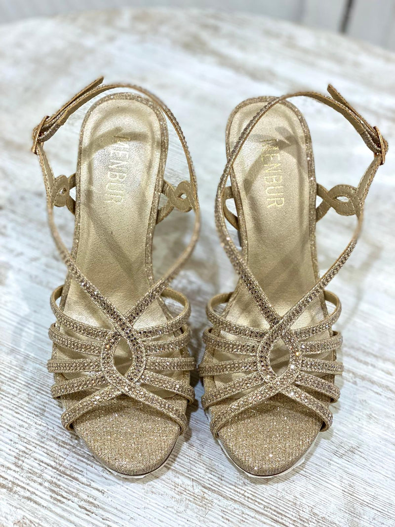 Sandalo Oro Strass by Menbur - Main Image