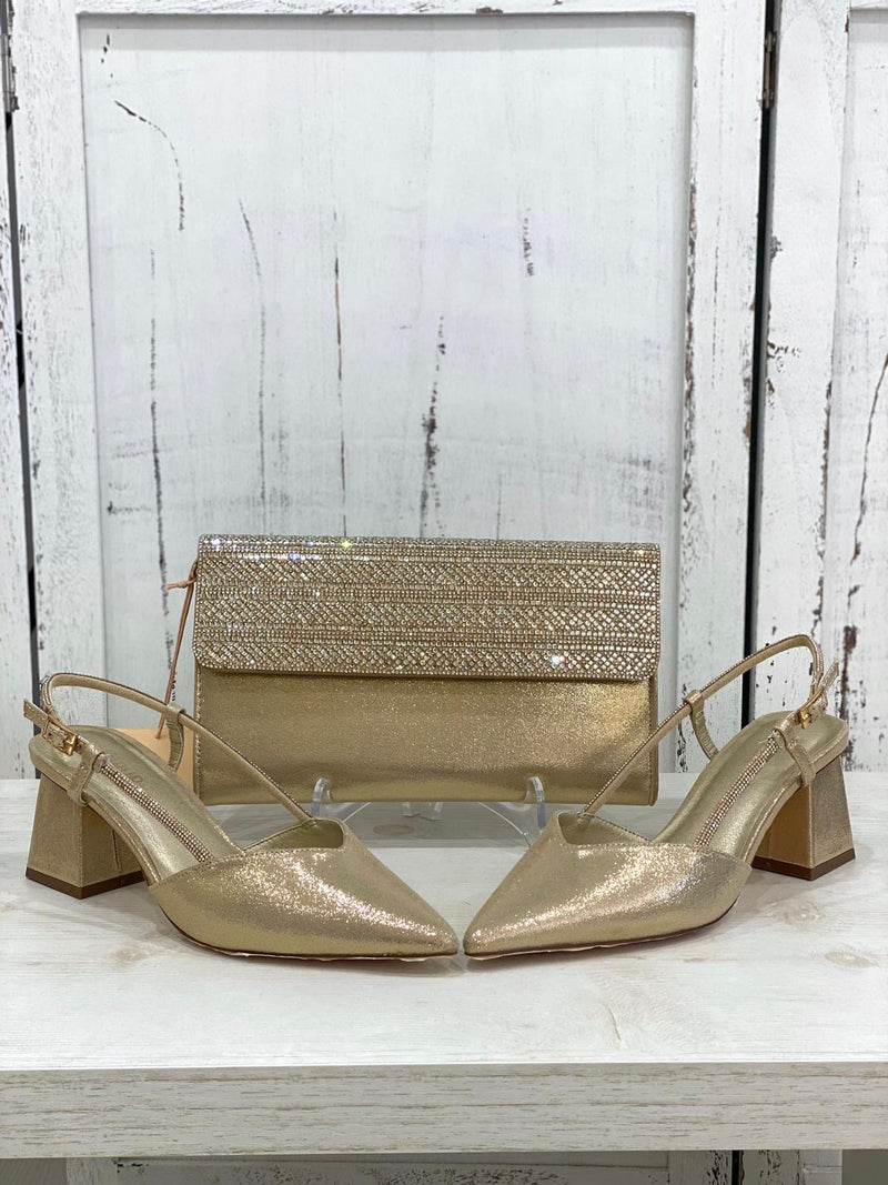 Pochette Busta con Diamantini by Menbur