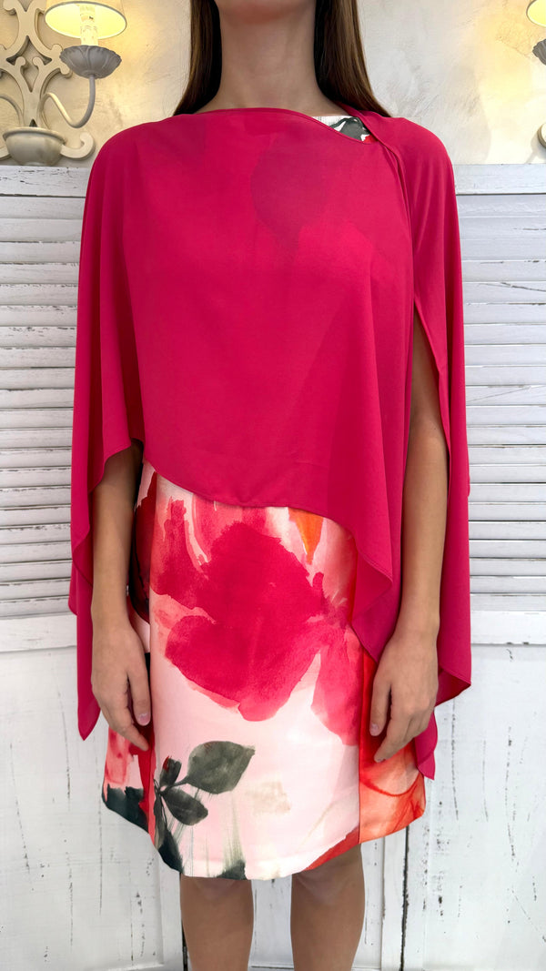 Poncho in Voile