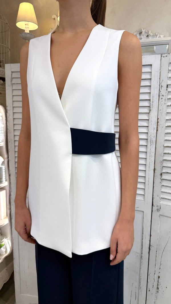 Gilet Lungo Bcolor