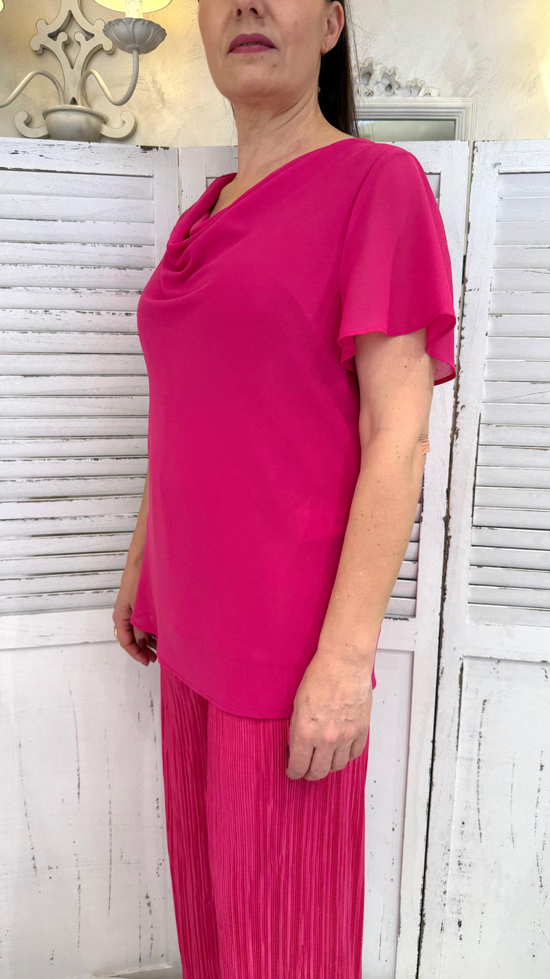 Blusa Scollo Anello