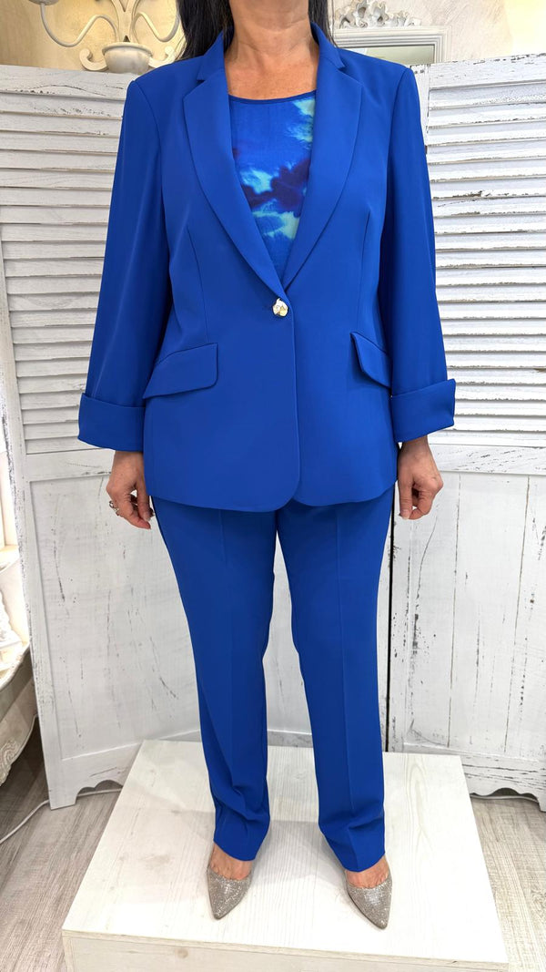 Tailleur Curvy Blu