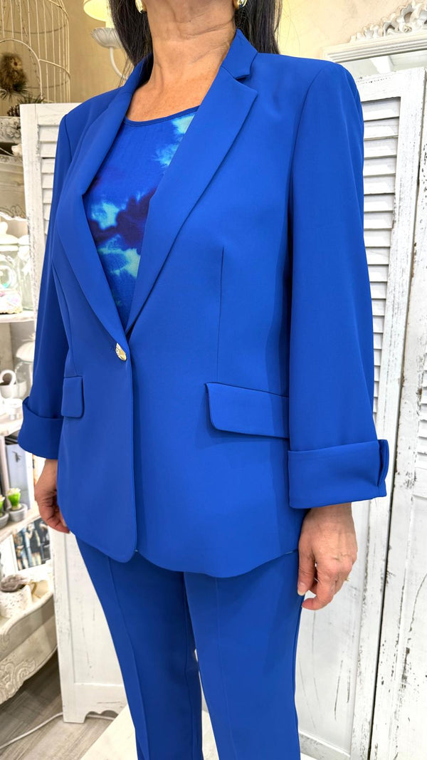 Tailleur Curvy Blu