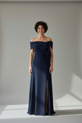 Abito Sirena con Fiocco Raso