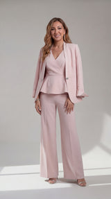 Completo Tre Pezzi Rosa