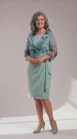 Tubino con Giacca Organza