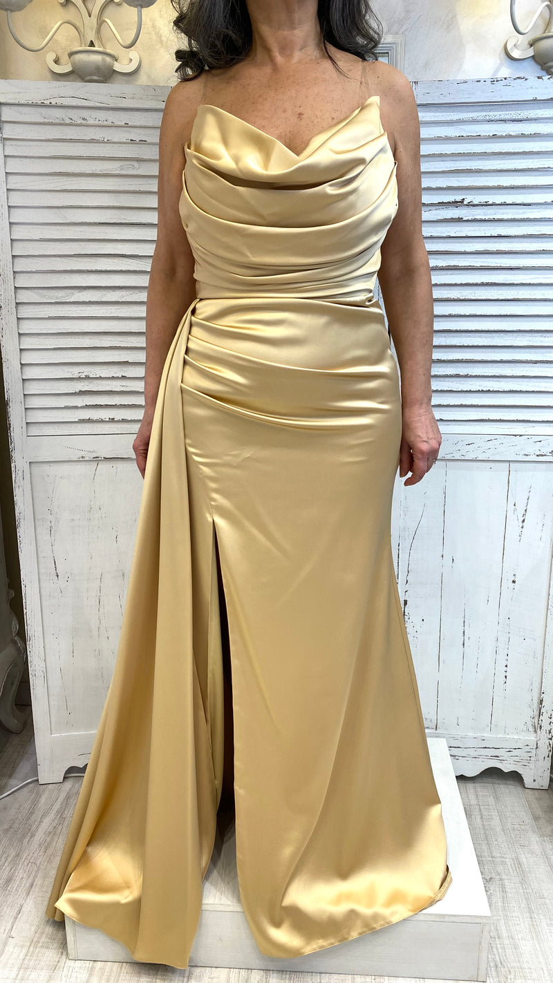 Abito Curvy Gold