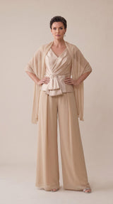 Completo Pantalone Champagne