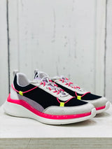 Sneakers con Profili Fuxia by Twinset