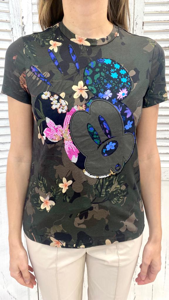 T-Shirt Militare Mickey by Desigual