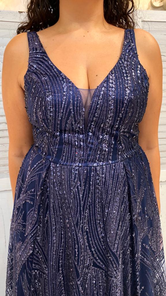 Abito Curvy Liliana Glitter by Stravaganze