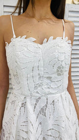 Abito in Pizzo Bianco by ViaMontenapoleone