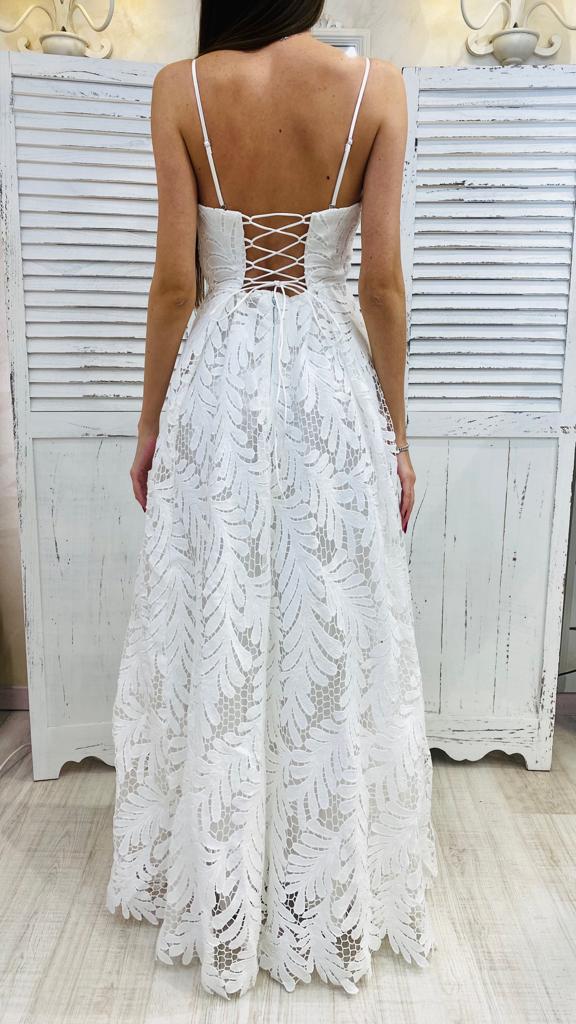 Abito in Pizzo Bianco by ViaMontenapoleone