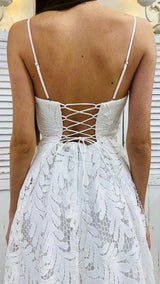 Abito in Pizzo Bianco by ViaMontenapoleone