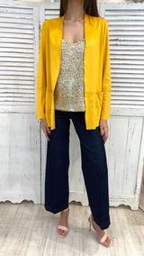 Top Paillettes Oro