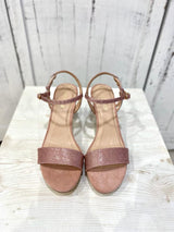 Sandalo Rosa Antico Glitterato by Menbur